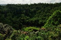 Trou aux Cerfs and MurrÃÂ´s Volcano in Curepipe on Mauritius Royalty Free Stock Photo