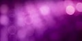 Panoramic Abstract Beautiful Purple Background with bokeh lights