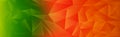 Panoramic abstract web background red orange gradient - Vector Royalty Free Stock Photo