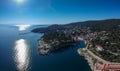 Panoramic shot of Veli Losinj Royalty Free Stock Photo