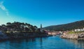 Panoramic shot of Veli Losinj Royalty Free Stock Photo