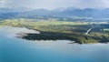 Panoramic aerial view Bavaria Royalty Free Stock Photo