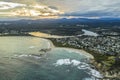 Arial view of Tomakin, NSW South Coast, Australia