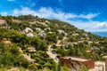 Panoramic aerial view of Blanes Royalty Free Stock Photo