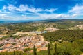 Panoramic aerial view of Blanes Royalty Free Stock Photo