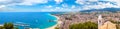 Panoramic view of Blanes Royalty Free Stock Photo