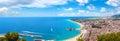 Panoramic view of Blanes Royalty Free Stock Photo