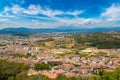 Panoramic aerial view of Blanes Royalty Free Stock Photo