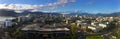 Panoramic aerial view of Cairns Queensland Australia