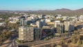 Aerial view of Canberra City, the capital of Australia