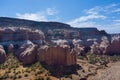 Panoramic aerial view of Canyon Mountain in Phoenix, Scottsdale, Arizona, USA