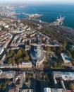 Odessa Opera and Ballet Theater, Ukraine. Aerial view