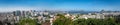 Panoramic aerial view of downtown Rio de Janeiro with Sugar Loaf mountain on background - Rio de Janeiro, Brazil Royalty Free Stock Photo
