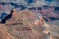 Panoramic aerial view of Grand Canyon National Park. South Rim on a clear sunny morning Royalty Free Stock Photo