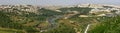 Panoramic aerial view on Jerusalem.