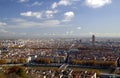 Panoramic aerial view at Lyon