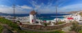 Mykonos City, Chora on island Mykonos, Greece Royalty Free Stock Photo