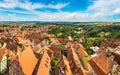 Panoramic view of Rothenburg Royalty Free Stock Photo