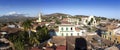 Panoramic aerial view on Trinidad with Lucha Contra Bandidos, Cuba