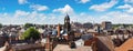 Panoramic view of York, England