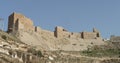Panoramic of Al Karak Castle, Jordan Royalty Free Stock Photo