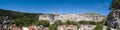 Panoramic of Alcala del jucar Royalty Free Stock Photo