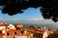 Lisbon is capital of Portugal. Area Alfama. Royalty Free Stock Photo