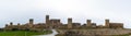 Panoramic of Artajona Royalty Free Stock Photo