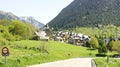 Panoramic of Arties in Lleida, Lerida