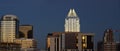 Panoramic Austin during sunset