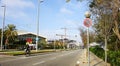 Panoramic of Avenida de Meridiana in Barcelona