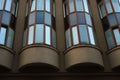 Panoramic balconies Royalty Free Stock Photo