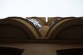 Panoramic balconies Royalty Free Stock Photo