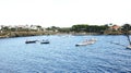 Panoramic of a beach of CadaquÃÂ©s