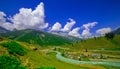 Beautiful mountain view of Sonamarg mountain, Jammu and Kashmir state, India Royalty Free Stock Photo