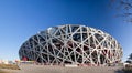 Panoramic of the Beijing National Stadium