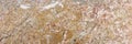 Panoramic brown marble stone background. Brown marble texture backdrop