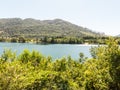 Panoramic of the Callecalle river, near the city of Valdivia, Los Rios Region. Chile