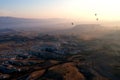 Panoramic Cappadoccia, rock landscape at Cappadocia Turkey