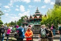 Panoramic caroussel in Efteling theme park