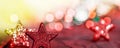 Panoramic Christmas background Royalty Free Stock Photo