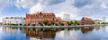 Panoramic cityscape of Bydgoszcz, Poland