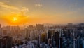 Panoramic Cityscape at Dusk with Empty Skyline Jan 7 2024