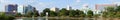 Panoramic cityscape of Huntsville, Alabama