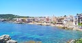 Panoramic of the coast of Calella de Palafrugell from the Camino de Ronda