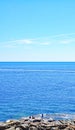 Panoramic of the coast of Calella de Palafrugell from the Camino de Ronda