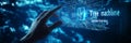 Panoramic computing infrastructure program framework data handling security. Measure connectivity artificial intelligence Royalty Free Stock Photo