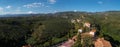 Panoramic Conti Guidi Castle View