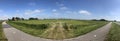 Panoramic countryside landscape around Tzum