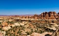 Panoramic Desert Canyon Landscape